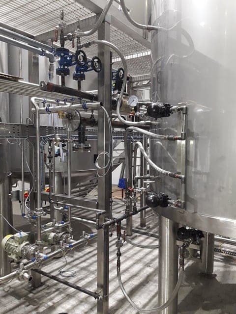 Process Steam Pipework for a Suffolk Brewery