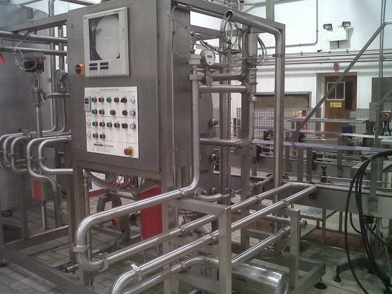 Food Process Stainless Steel Pipe Work