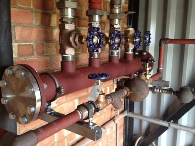 Commercial Steam Distribution Manifold